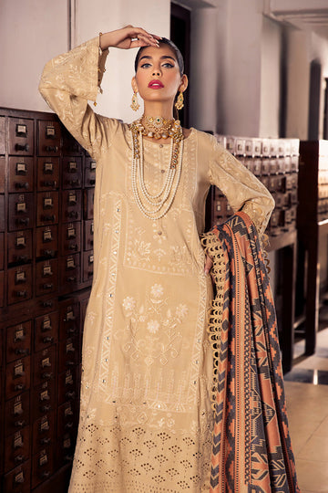 Nureh NEP-04 Embroidered Leather Peach 2022 Online Shopping